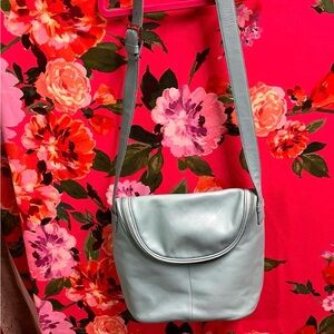 Maxx New York Aqua Leather Purse